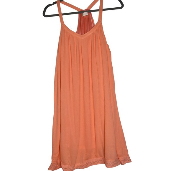 Altar'd State Peach Mini Dress‎ Size Med - Picture 1 of 6
